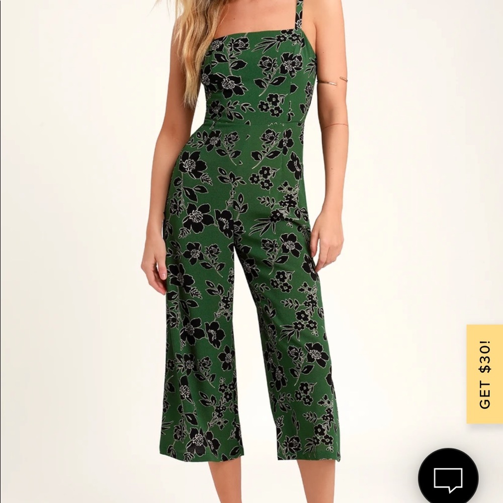 NWOT Lulus Cutlotte Jumpsuit